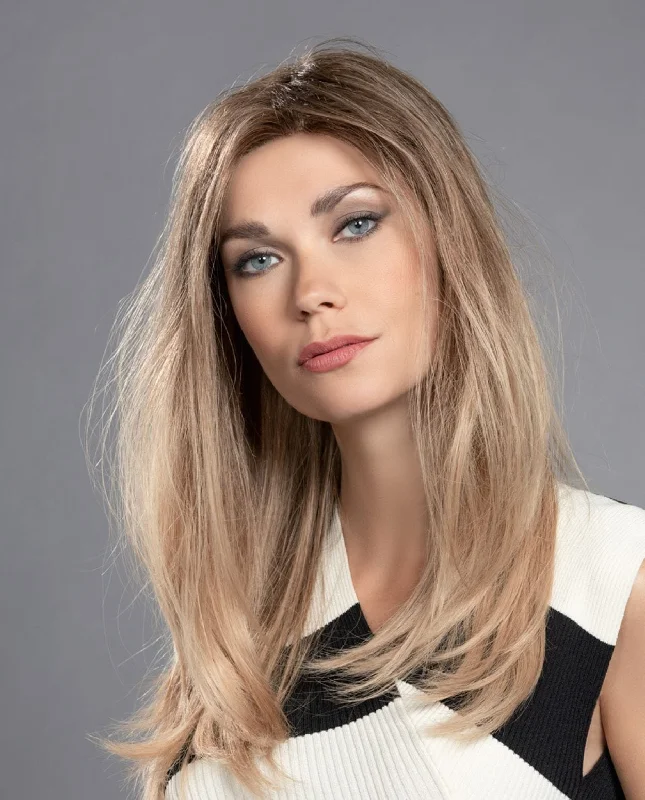 Wig with long bangs for a trendy look Collect Human Hair Wig by Ellen Wille