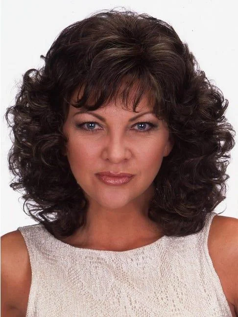 Medium - length wig with a heat - resistant formula for easy styling at home Manhattan Wig by Tony of Beverly | Synthetic Medium - length wig with a heat - resistant formula for easy styling at home Manhattan Wig by Tony of Beverly | Synthetic