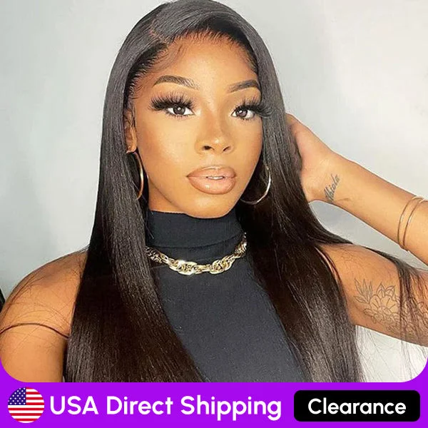 USA Warehouse Clearance | OQ HAIR Pre Cut 9x6 HD Lace Straight Wear Go Wigs With Bleached Tiny Knots USA Warehouse Clearance | OQ HAIR Pre Cut 9x6 HD Lace Straight Wear Go Wigs With Bleached Tiny Knots