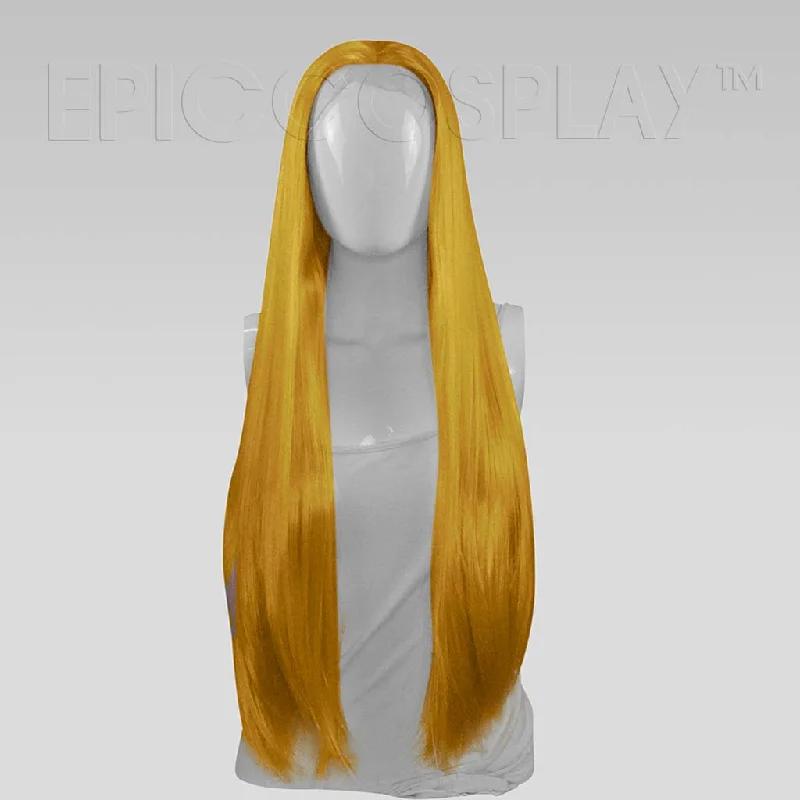 Long - length wig in a jet - black color for a classic appearance Eros (Lacefront) - Autumn Gold Wig Long - length wig in a jet - black color for a classic appearance Eros (Lacefront) - Autumn Gold Wig