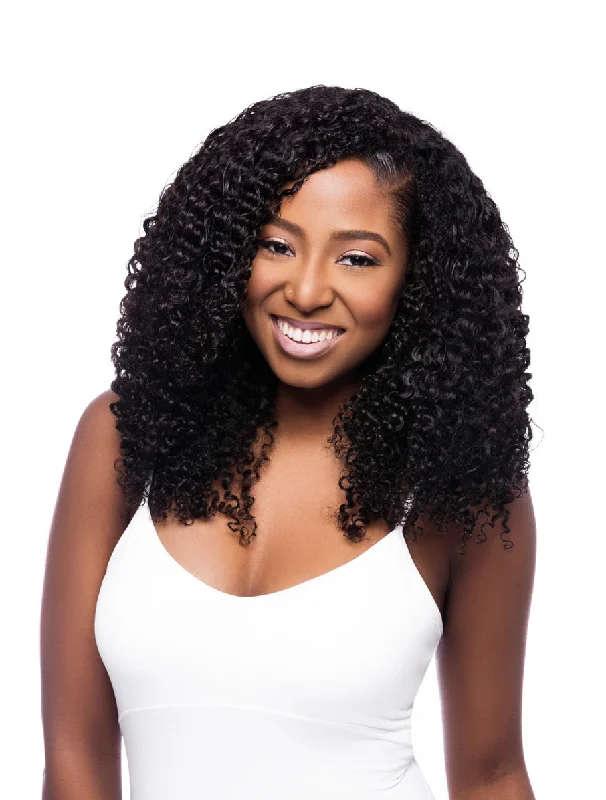 Ombre curly wig with a seamless color blend "For Koils" Empress U-Part Wig