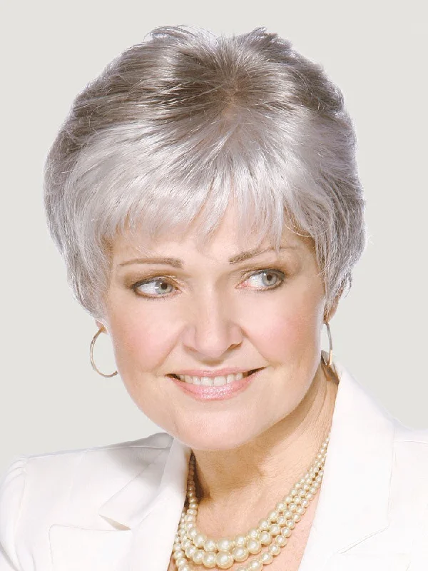 Lace - front short wig for a seamless and realistic hairline Beatrice wig - Feather Premier Clearance Lace - front short wig for a seamless and realistic hairline Beatrice wig - Feather Premier Clearance