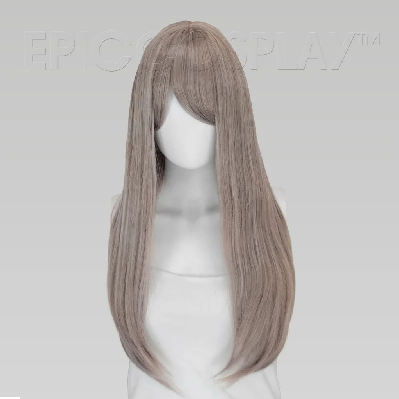 Long - length wig with a honey - blonde color for a warm and sunny appearance Nyx - Hazy Grey Wig Long - length wig with a honey - blonde color for a warm and sunny appearance Nyx - Hazy Grey Wig