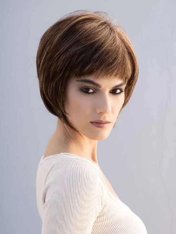 Lace - front short wig for a seamless and realistic hairline Nell wig - Rene of Paris Hi-Fashion