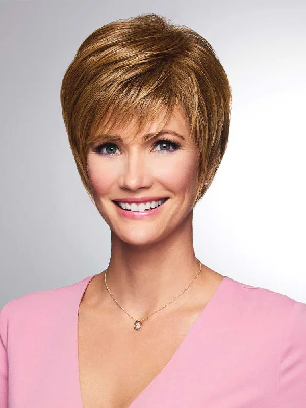Short wig in a fiery red color for a vibrant appearance Elation wig - Gabor