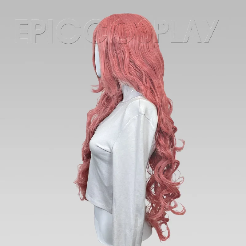 Adjustable - cap long - length wig for a comfortable fit Hera - Princess Dark Pink Mix Wig