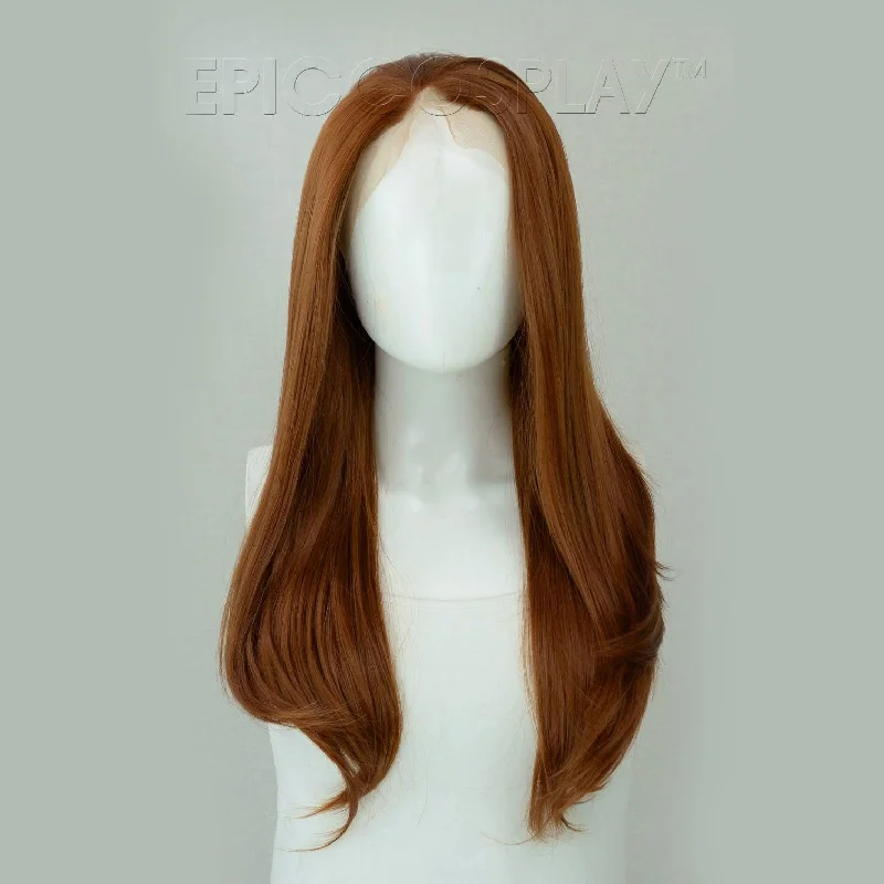 Long - length wig with a honey - blonde color for a warm and sunny appearance Scylla - Light Brown Wig Long - length wig with a honey - blonde color for a warm and sunny appearance Scylla - Light Brown Wig