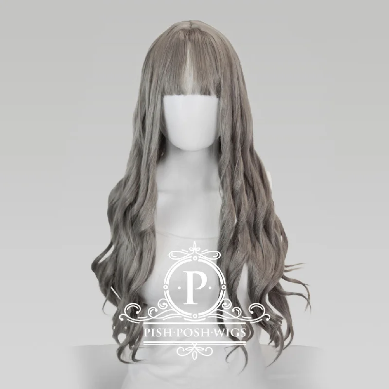 Long - length wig with a silk - base cap for a comfortable and smooth feel Fae - Wolf Grey Wig Long - length wig with a silk - base cap for a comfortable and smooth feel Fae - Wolf Grey Wig