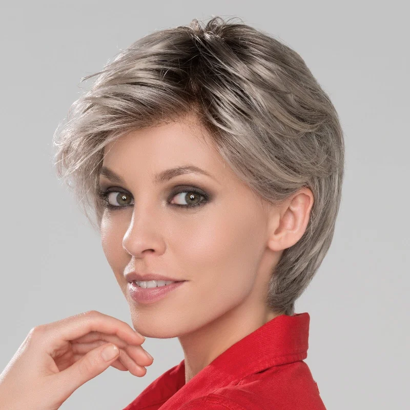 Synthetic wig with bangs in a straight style Citta Mono Synthetic Wig by Ellen Wille | Discontinued | Final Sale: No refunds or exchanges