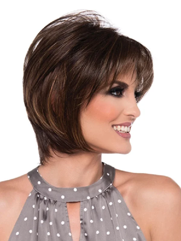 Short wig in a fiery red color for a vibrant appearance Whitney wig - Envy Collection