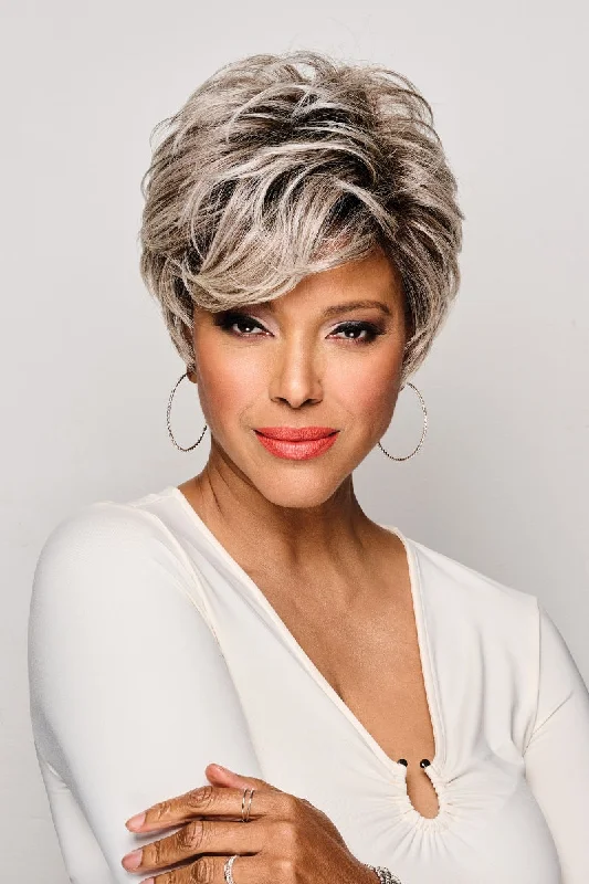 Wig with side - swept bangs for a sophisticated style Kim Kimble Wigs - Simone
