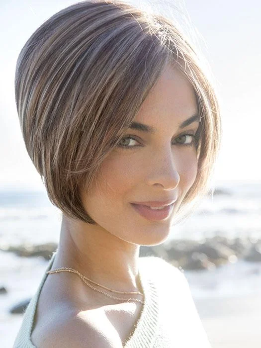 Bob Wigs for Wedding Guests​ Emy | Synthetic Lace Front Wig (Mono Top)