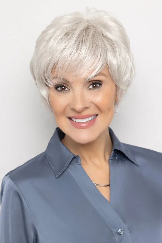 Wig with bangs for a superhero cosplay Mane Attraction Wigs - Sequel (#418)