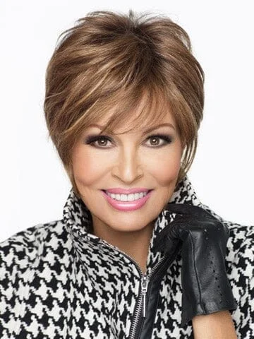 Wig with bangs for a Bohemian - Rhapsody - inspired look Cover Girl Wig by Raquel Welch - Out of stock