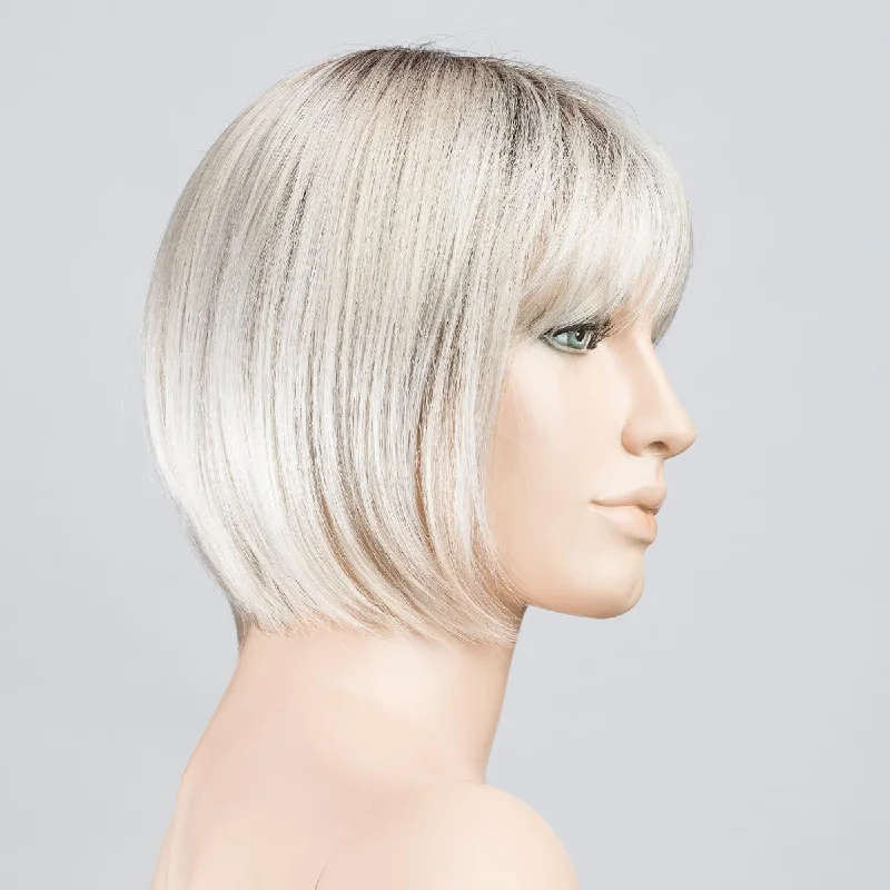 Silver Blonde Rooted