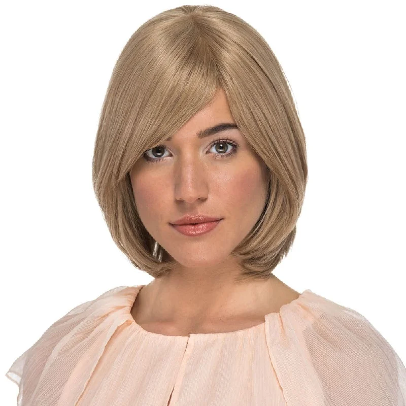 Brunette wig with bangs in a chocolate shade CHANEL WIG