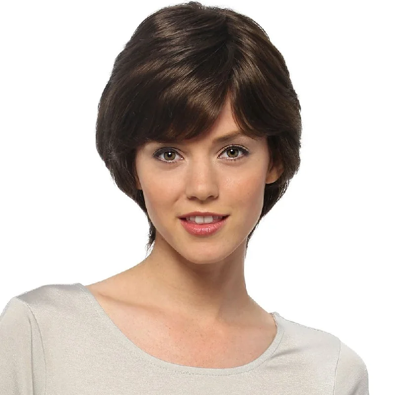 Wig with bangs made of heat - resistant synthetic fiber SABRINA WIG