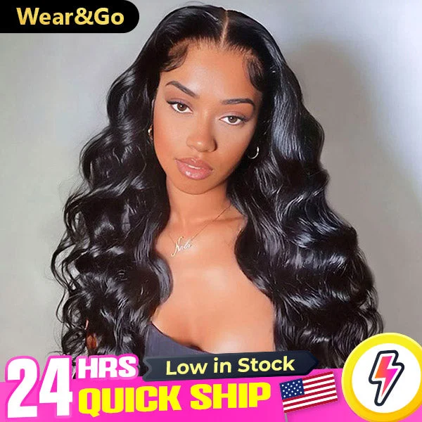 24h Shipping | Ocean Wave Hair Wear Go Glueless Wigs 6x4 Pre Cut HD Lace Closure Wigs With Pre Plucked Nautral Hairline 24h Shipping | Ocean Wave Hair Wear Go Glueless Wigs 6x4 Pre Cut HD Lace Closure Wigs With Pre Plucked Nautral Hairline