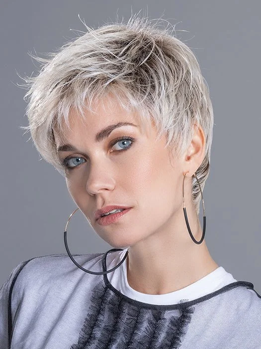 Wig with long bangs for a trendy look Bliss | Synthetic Lace Front Wig (Mono Crown)