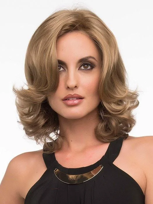 Medium - length wig with a side - part for a more flattering look Jade (Large) Wig by Envy | Synthetic (Mono Top) Medium - length wig with a side - part for a more flattering look Jade (Large) Wig by Envy | Synthetic (Mono Top)