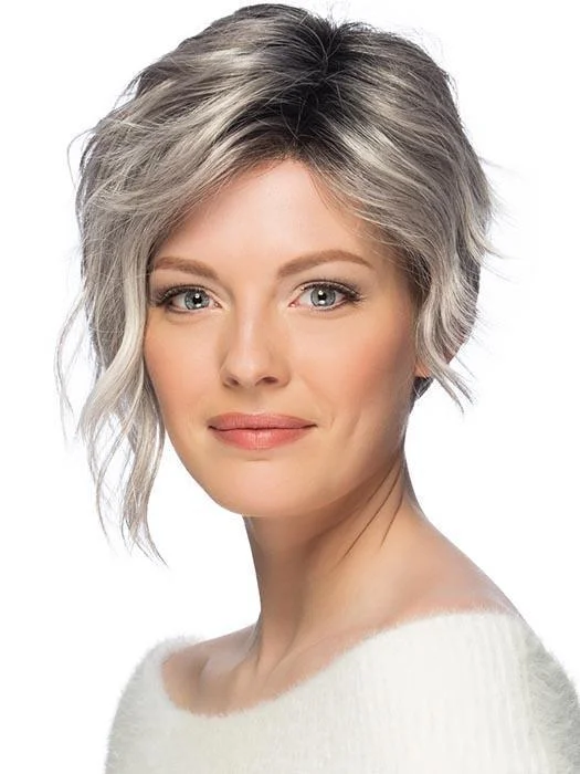 Short wig with a gradient color for a modern and stylish appearance Ryan | Synthetic Lace Front Wig Short wig with a gradient color for a modern and stylish appearance Ryan | Synthetic Lace Front Wig