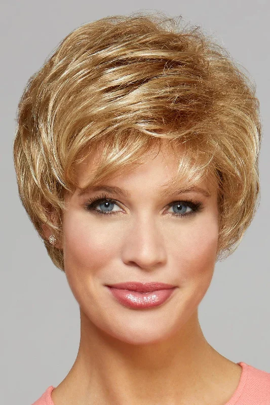 Wavy wig with bangs for a romantic appearance Sale - Henry Margu Wigs - Marnie (#2500) - Color: 37