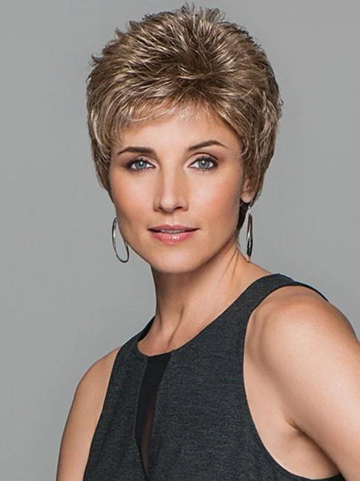 Short wig with a pixie cut for a bold and edgy look Flirt | Synthetic Wig (Basic Cap)