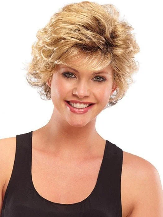 Wig with feathered bangs for a soft look Bianca | Synthetic Wig (Basic Cap)