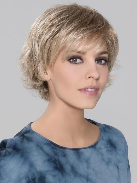 Monofilament - cap short wig for a breathable and natural - looking scalp Date | Synthetic Wig (Mono Crown) Monofilament - cap short wig for a breathable and natural - looking scalp Date | Synthetic Wig (Mono Crown)
