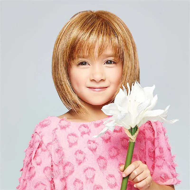 Wig with layered bangs for added dimension PRETTY IN PAGE CHILDRENS WIG